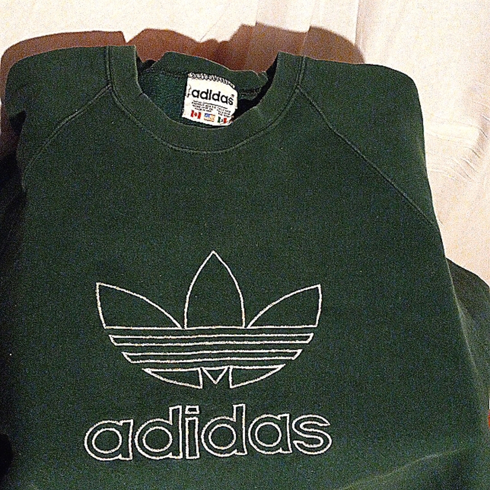 🍁Autumn Closeout SALE 25%🍂🤫XXL Vintage Adidas Algodon Sweatshirt🛍